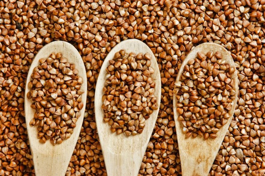 Buckwheat wooden spoon