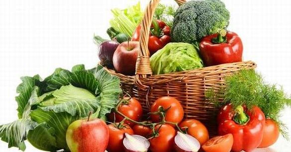 Diet for gout during exacerbation